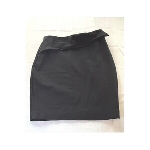 Express Black Pencil‎ Skirt Medium Pull On Stretch High Waist Office Career